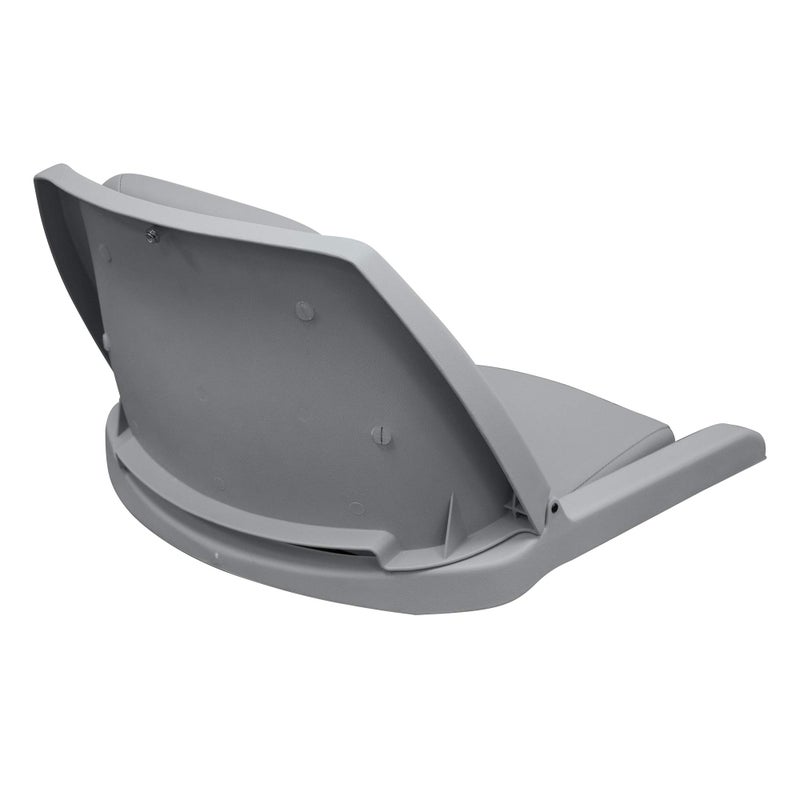 Wise 8WD139LS-717 Molded Fishing Boat Seat with Marine Grade Cushion Pads, Grey Shell, Grey Cushion - Image 4